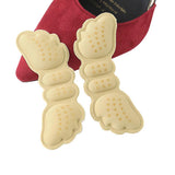 Maxbell 3 Pairs Anti-Slip Shoe Inserts Heel Grips Pad Insoles Liner Cushions Black Thin