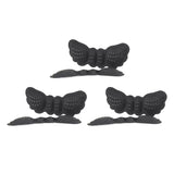 Maxbell 3 Pairs Anti-Slip Shoe Inserts Heel Grips Pad Insoles Liner Cushions Black Thick