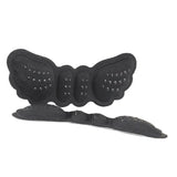 Maxbell 3 Pairs Anti-Slip Shoe Inserts Heel Grips Pad Insoles Liner Cushions Black Thick