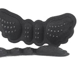 Maxbell 3 Pairs Anti-Slip Shoe Inserts Heel Grips Pad Insoles Liner Cushions Black Thick