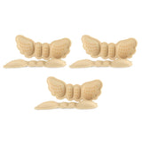 Maxbell 3 Pairs Anti-Slip Shoe Inserts Heel Grips Pad Insoles Liner Cushions Beige Thick