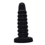 Maxbell Silicone Thread Anal Butt Plug Adult Sex Toys Skin Feeling Dildo Toys Black 01