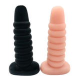 Maxbell Silicone Thread Anal Butt Plug Adult Sex Toys Skin Feeling Dildo Toys Black 01