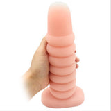 Maxbell Silicone Thread Anal Butt Plug Adult Sex Toys Skin Feeling Dildo Toys Flesh 01