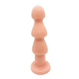 Maxbell Silicone Thread Anal Butt Plug Adult Sex Toys Skin Feeling Dildo Toys Flesh 02