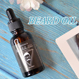 Maxbell 30ml Organic Natural Moustache Balm Beard Oil Facial Hair Moisturizing  02