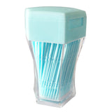 Maxbell 200Pcs Double Head Interdental Brush Dental Floss Teeth Oral Clean  Blue