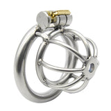 Maxbell Male Chastity Device Stainless Steel Chastity Cage Lock Muscle Training 45mm