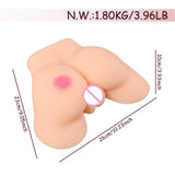 Max Maxb Large Flexible Double Channel Realistic Vagina Anal Male Love Doll Adult Toy