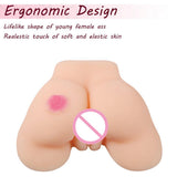 Max Maxb Large Flexible Double Channel Realistic Vagina Anal Male Love Doll Adult Toy