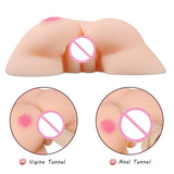 Max Maxb Large Flexible Double Channel Realistic Vagina Anal Male Love Doll Adult Toy