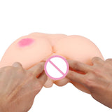 Max Maxb Large Flexible Double Channel Realistic Vagina Anal Male Love Doll Adult Toy
