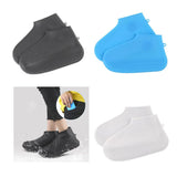 Maxbell Resuable Silicone Overshoes Rain Waterproof Shoe Cover Boot Protect Black S