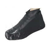 Maxbell Resuable Silicone Overshoes Rain Waterproof Shoe Cover Boot Protect Black S