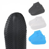 Maxbell Resuable Silicone Overshoes Rain Waterproof Shoe Cover Boot Protect Black S