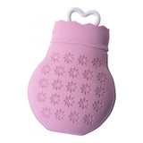 Max Maxb Silicone Hot Water Bottle Winter Warm Relaxing Heat Cold Therapy Purple 01