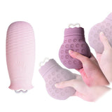 Max Maxb Silicone Hot Water Bottle Winter Warm Relaxing Heat Cold Therapy Purple 01