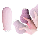 Max Maxb Silicone Hot Water Bottle Winter Warm Relaxing Heat Cold Therapy Purple 01