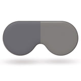 Max Maxb Double Side Sleep Eye Mask Hot &Cold Eye Patch  Dark grey +medium grey