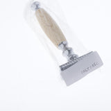 Maxbell Wood Handle Double Edge Safety Shaving Razors Moustache Grooming Tool Beige