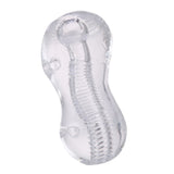 Maxbell Clear Silicone Men Delay Lasting Trainer Exerciser Expander Massager Toy 01