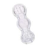Maxbell Clear Silicone Men Delay Lasting Trainer Exerciser Expander Massager Toy 02