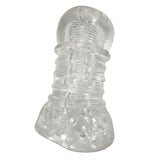 Maxbell Clear Silicone Men Delay Lasting Trainer Exerciser Expander Massager Toy 05