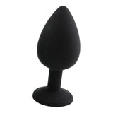 Maxbell Silicone Anal Butt Backcourt Plug Sex Stopper Adult Sex Toys for Men/Women Black L