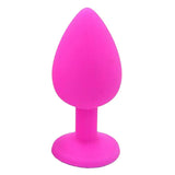 Maxbell Silicone Anal Butt Backcourt Plug Sex Stopper Adult Sex Toys for Men/Women Pink L