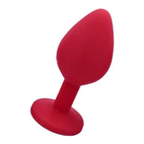 Maxbell Silicone Anal Butt Backcourt Plug Sex Stopper Adult Sex Toys for Men/Women Red M