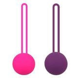 Maxbell Silicone Smart Kegel Ben Wa Geisha Ball Vaginal Tightening Exerciser Purple