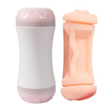 Max Maxb Dual Ends Male Electric Aircraft Cup Realistic Vagina Oral Suction Massager 01