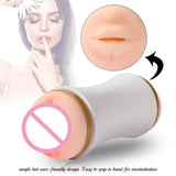 Max Maxb Dual Ends Male Electric Aircraft Cup Realistic Vagina Oral Suction Massager 01