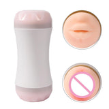 Max Maxb Dual Ends Male Electric Aircraft Cup Realistic Vagina Oral Suction Massager 01