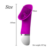 Maxbell Female Clitoral Stimulation Vibrator 30 Frequency Silicone Massage Wand White 01