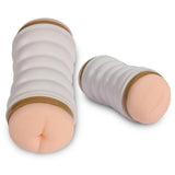 Maxbell Dual Ends Male Electric Aircraft Cup Realistic Vagina Oral Suction Massager 02