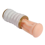 Maxbell Dual Ends Male Electric Aircraft Cup Realistic Vagina Oral Suction Massager 02