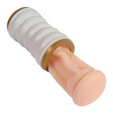 Maxbell Dual Ends Male Electric Aircraft Cup Realistic Vagina Oral Suction Massager 02