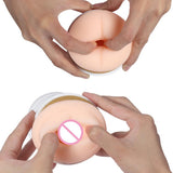 Maxbell Dual Ends Male Electric Aircraft Cup Realistic Vagina Oral Suction Massager 02
