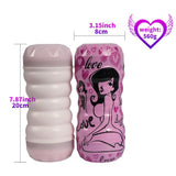 Maxbell Dual Ends Male Electric Aircraft Cup Realistic Vagina Oral Suction Massager 02