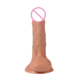 Maxbell Silicone Realistic Male Penis w/Suction Cup Female Sex Toy Waterproof 19.5cm