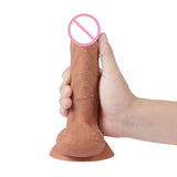 Maxbell Silicone Realistic Male Penis w/Suction Cup Female Sex Toy Waterproof 19.5cm