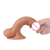 Maxbell Silicone Realistic Male Penis w/Suction Cup Female Sex Toy Waterproof 19.5cm
