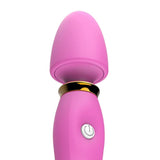 Maxbell Portable 12 speeds Female Personal Wand Couple Massager Vibrator Pink