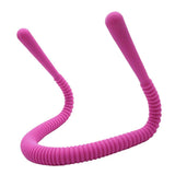 Maxbell Silicone Vagina Expander Dilator Masturbation Anal Plug Butt Stretcher Rose Red