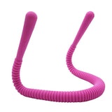 Maxbell Silicone Vagina Expander Dilator Masturbation Anal Plug Butt Stretcher Rose Red