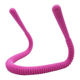Maxbell Silicone Vagina Expander Dilator Masturbation Anal Plug Butt Stretcher Rose Red