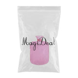 Maxbell 1000ml PVC Leakproof Cold Hot Water Bottle Bag Pouch with Cover Rose Red 02