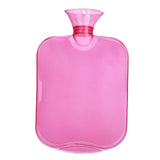 Maxbell 1000ml PVC Leakproof Cold Hot Water Bottle Bag Pouch with Cover Rose Red 02
