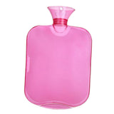 Maxbell 1000ml PVC Leakproof Cold Hot Water Bottle Bag Pouch with Cover Rose Red 02